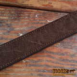 Brown Elephant Skin Belt