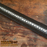 Black Stringray Belt