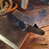 Bison Buffalo D Ring Black Belt
