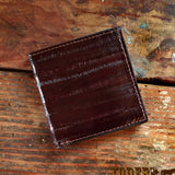 Brown Eel Jumbo Wallet