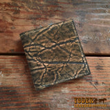Elephant Hide Leather Hipster Wallet Treebark