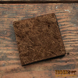 Brown Hippo Hipster Leather Wallet