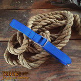 Blue Nylon Square Ring Buckle