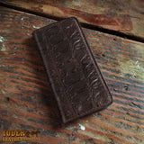 Brown Alligator iPhone 6S Holder