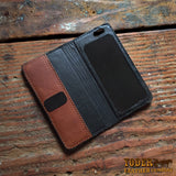 leather iPhone holder