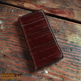 Brown Eel Skin iPhone holder