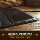 micro suction leather iPhone case