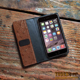 Brown Ostrich iPhone Case