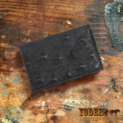 Ostrich Business Card Wallet