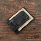 Black Alligator Money Clip Wallet