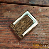 Tanned Elephant Hide Wallet