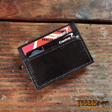 Black Tegu Lizard Magnetic Clip