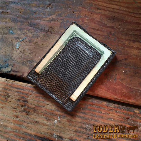 Grey Money Clip Wallet