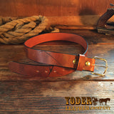 Distressed Amish Belt