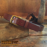 Brown Smooth Leather Belt