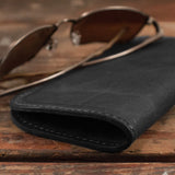 Black Bison Soft Eyeglass case