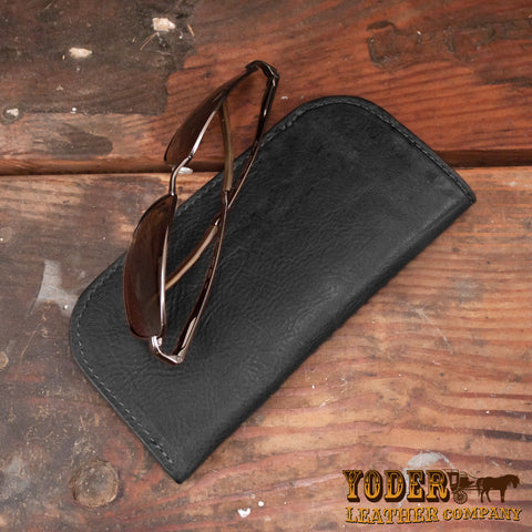 Black Bison Glasses Case