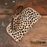 Furry Cheetah Glasses Case