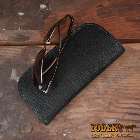 Shark Black Glasses Case