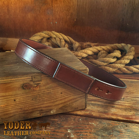Mechanics Brown Leather Belt