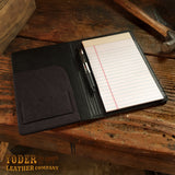 Black Padfolio Handmade