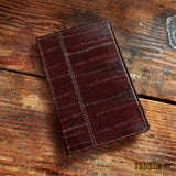 Eel Leather Portfolio Brown