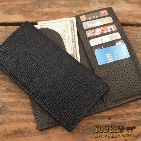 Black Shark Checkbook Wallet