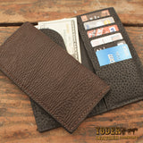 Brown Shark Checkbook Wallet