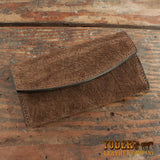 Hippo Brown Clutch