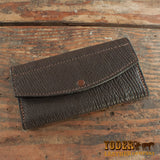 Brown Shark Clutch Wallet Handbag