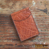 Caramel Elephant Skinny Clip Wallet