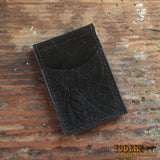 Hippo Black Skinny Clip Wallet