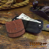 Caramel Brown Elephant Taxi Wallet