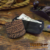 Elephant Rustic Cab Wallet