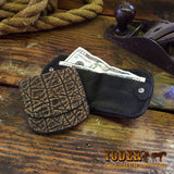 Tree Bark Elephant Taxi Wallet