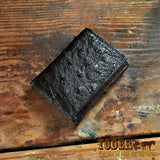 Ostrich Black Trifold