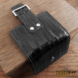 Women's Black Eel Wallet